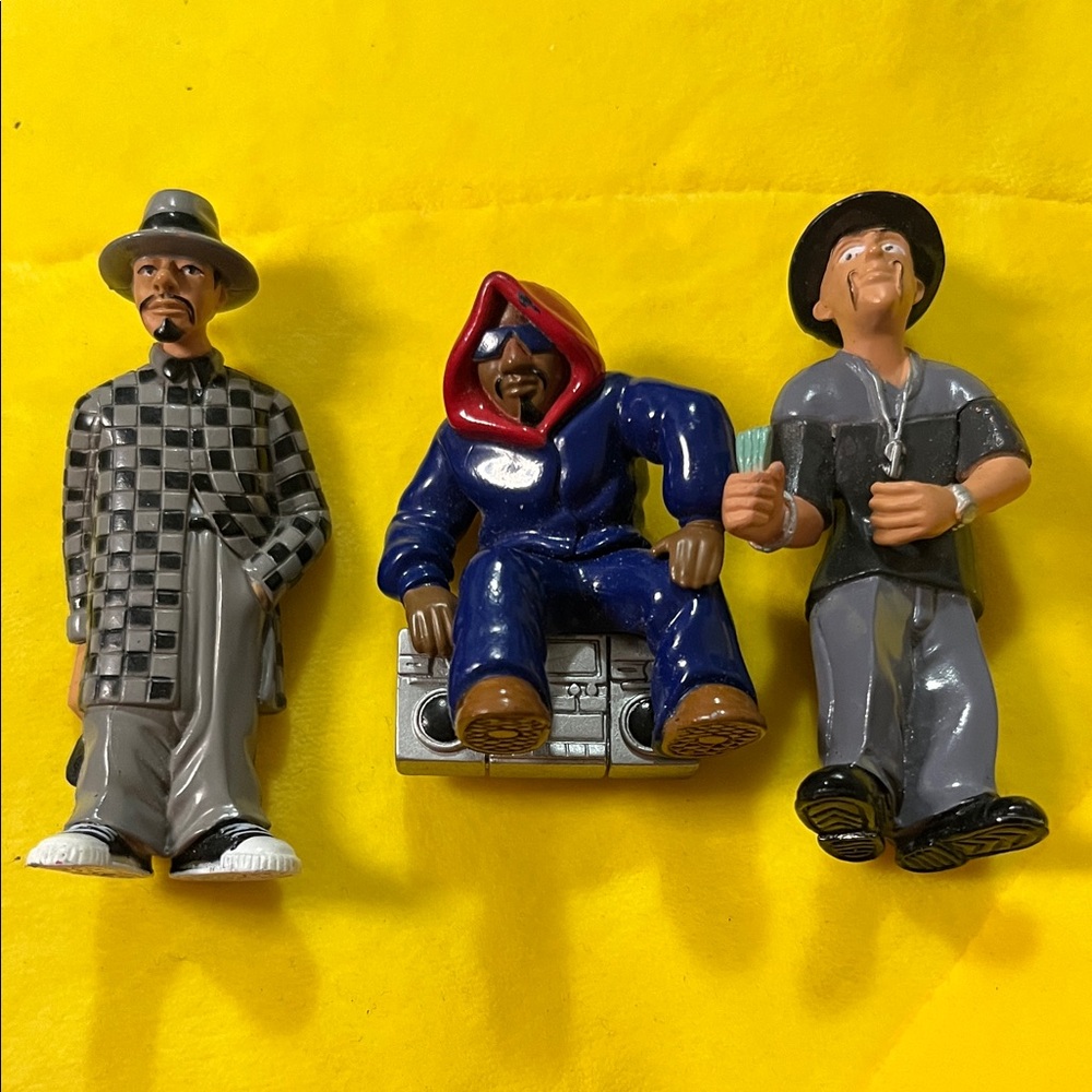 Homie 3-Piece Urban Crew Figures - Blue, Gray, Red, Black
